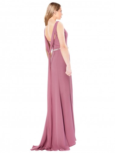 Bainha Amor Chiffon Longo Vestidos de Madrinha / Vestidos de Festa