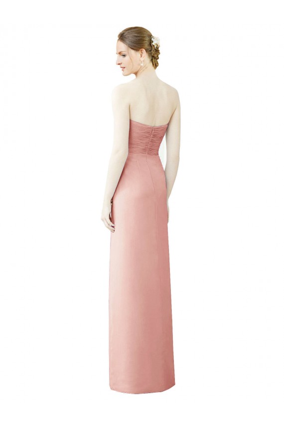 Bliss Linha A Amor Alto Baixo Chiffon Alto Baixo, Longo Alto Baixo Vestidos de Madrinha