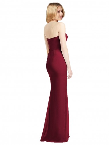 Caçador Verde Trombeta Amor Chiffon Longo Vestidos de Madrinha