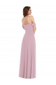 Prímula Linha A Amor Chiffon Longo Vestidos de Madrinha Acessíveis
