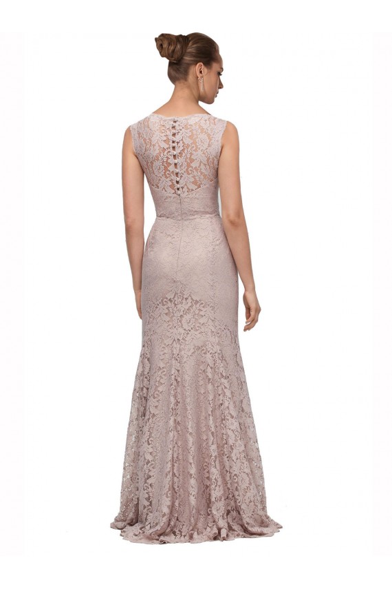 Renda Sereia Colher Longo Vestidos de Madrinha / Vestidos de Festa