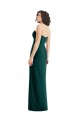 Sempre Verde Linha A Amor Chiffon Longo Vestidos de Madrinha Acessíveis