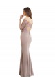 Sereia Amor Chiffon & Renda Longo Vestidos de Madrinha Acessíveis