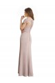 Sereia Colher Chiffon & Renda Longo Vestidos de Madrinha Acessíveis